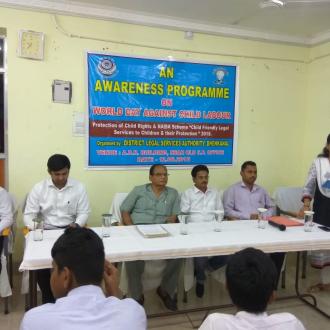 Awareness programme on World Child Labour Day