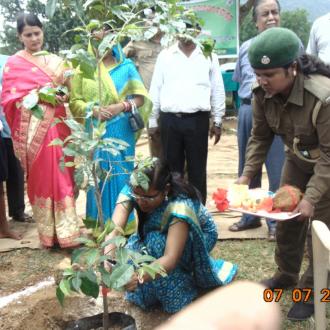 Mass plantation / Vanamahostava programme on Dt.07.07.2018 of Dhenkanal Forest Division