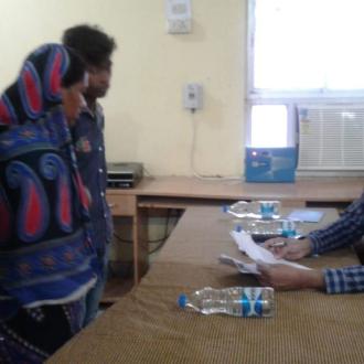 Jana Abhijog Sunani Sibir at Parjang Block Office on Dt.30.07.18