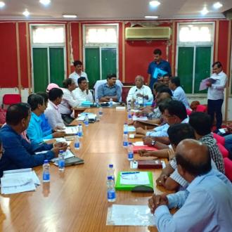 Review meeting by Dy. Chairman of Odisha State Planning Board