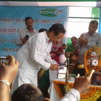  Distribution of Food Safety Card and LED Light to the beneficiaries of 9 Panchayats under Dhenkanal Sadar Block