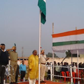 70th Republic Day celebrated at Dhenkanal District HQ.