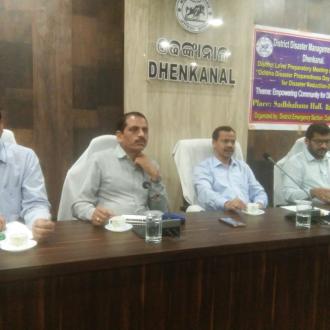 District level preparatory meeting on observance of Odisha disaster preparedness day and national day for Disaster Reduction-2019
