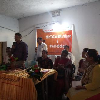 Awareness Programme on No to Child Marriage & Yes to School