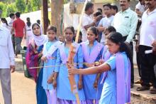 Archery Competition among Girls