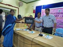 Distribution of Kit on Biju Kanya Ratna Yojana